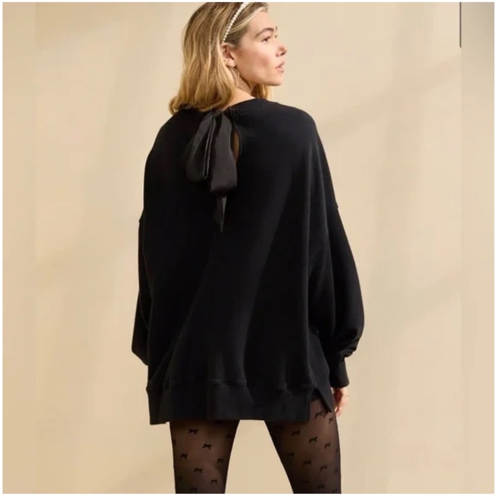 aerie Big Chill Bow Sweatshirt